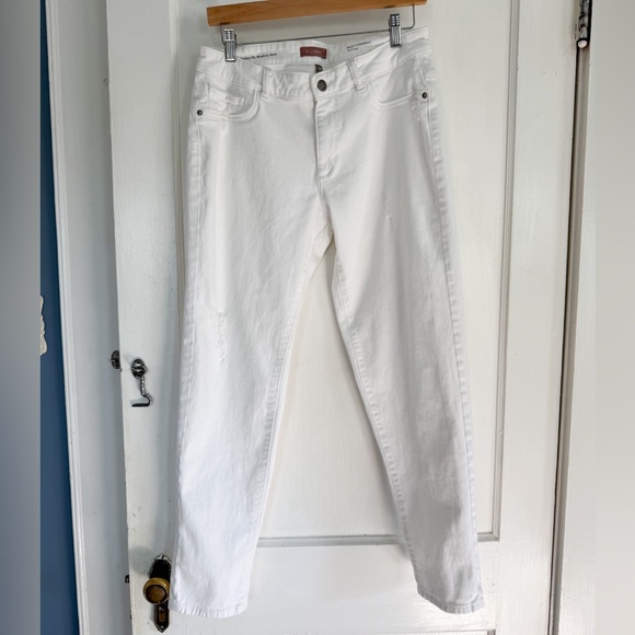 DL1961 Denim - DL1961 Riley Straight Boyfriend White Jeans Women's 29